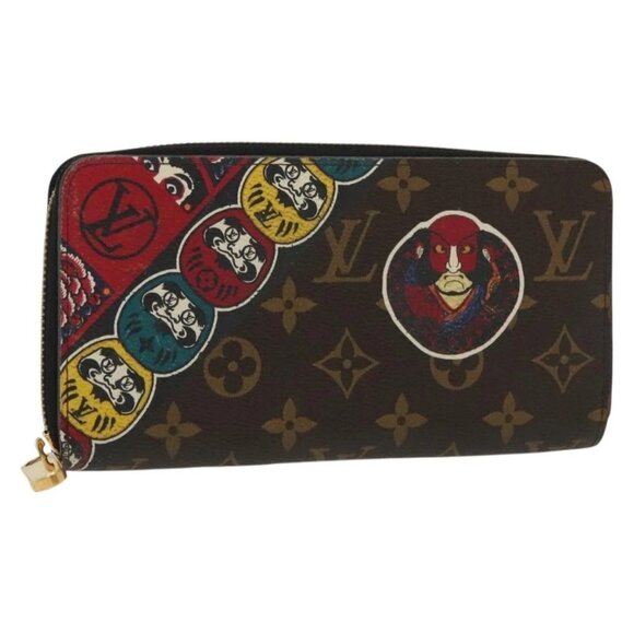 LOUIS VUITTON Kansai Yamamoto Collaboration Zippy Wallet M67249 LV Auth 138928 - Picture 1 of 16